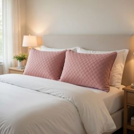 Porta Travesseiro Napoli Matelado 50Cm X 70Cm Havan Casa - Rose