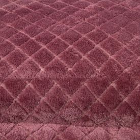 Porta Travesseiro Plush Provence Havan Casa - Ameixa 2021