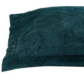 Porta Travesseiro Plush Provence Havan Casa - Verde Selva