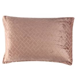 Porta Travesseiro Provence Plush Havan Casa - Canela