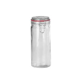 Pote De Vidro Com Tampa Hermético Havan Casa 1L - Transparente 