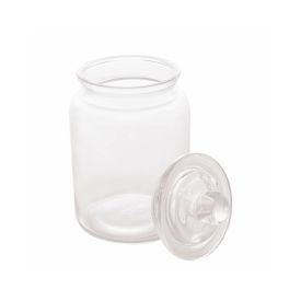 Pote De Vidro Com Tampa Arena Lyor 1,1 Litros - Transparente