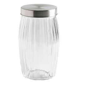 Pote De Vidro Redondo Com Tampa Havan Casa - 1,8 Litros