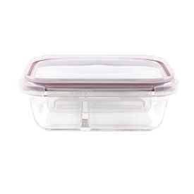 Pote Hermético Com Divisória Havan Casa 600Ml - Vidro