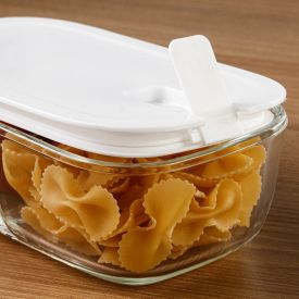 Pote Hermético Com Divisória Havan Casa 800 Ml - Branco