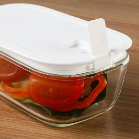 Pote Hermético Com Tampa Havan Casa 850 Ml - Branco