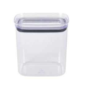 Pote Hermético Retangular Block Ou 1,5 Litros - Natural