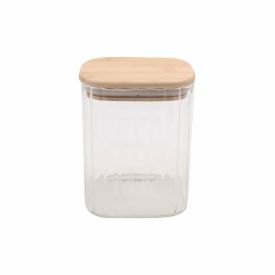 Pote Hermético Quadrado Com Tampa Havan Casa 940 Ml - Bambu