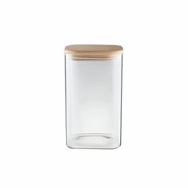 Pote Hermético Quadrado De Vidro Hauskraft 800Ml - LIEGE