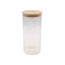 Pote Hermético Redondo Com Tampa Havan Casa 1,5 Litros - Bambu