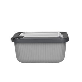 Pote Retangular Camerata Havan Casa 1,500Ml - Cinza