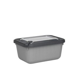 Pote Retangular Camerata Havan Casa 600Ml - Cinza