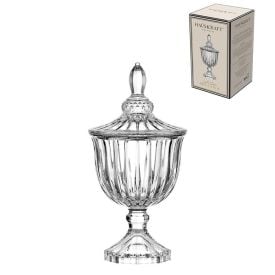 Bomboniere de Vidro Melina Hauskraft 24,5Cm - Transparente