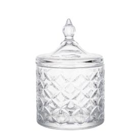 Bomboniere Decorativo De Vidro Amazoni 15,5Cm - Hauskraft