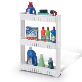 Prateleira Multiuso Com Rodízios Arthi - Branco