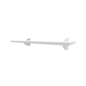 Prateleira Reta Com Suporte Clip 20X40cm Multivisão - Branco