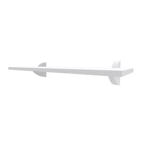 Prateleira Reta Com Suporte Clip 20X80cm Multivisão - Branco