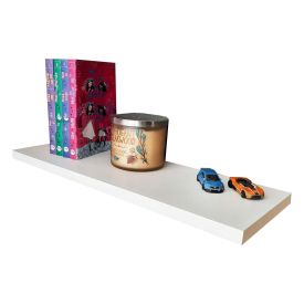 Prateleira Reta Em Mdp 50X20cm Laca Jpf 213 - Branco