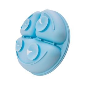 Pratinho De Silicone Com Ventosa Buba - Azul Claro