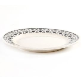 Prato De Sobremesa Donna Renda 18Cm - Cerâmica