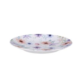Prato De Sobremesa Floratta Tramontina 21Cm - Porcelana