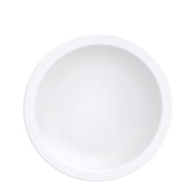 Prato De Sobremesa Porcelana Paola Tramontina 21Cm - Branco