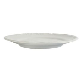 Prato De Sobremesa De Porcelana Pomerode Schmidt 19 Cm - Branco