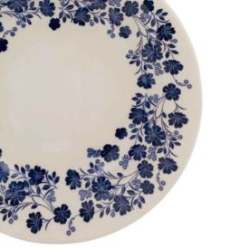 Prato Fundo 21,5Cm Donna Lizzie Nina Biona - Marinho