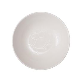 Prato Fundo Cerâmica Unni Orquídea White Oxford 20,5 Cm - UNNI ORQUIDEA WHITE