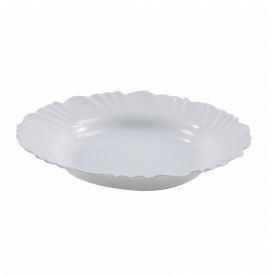 Prato Fundo Opaline Pétala Nadir 23,5Cm - Branco