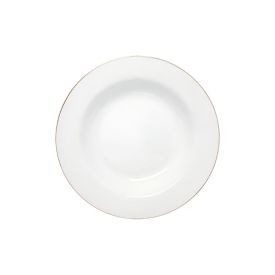 Prato Fundo Royal Hauskraft 22 Cm - Filete Dourado