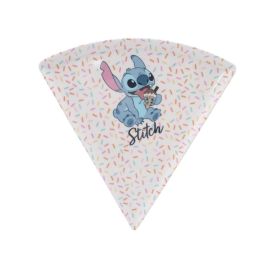 Prato Pizza Melamina Disney 22Cm - Stitch