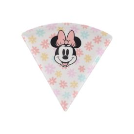 Prato Pizza Melamina Disney 22Cm - Minnie Flor