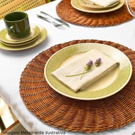 Prato Raso Donna Poppis Biona 24Cm - Verde