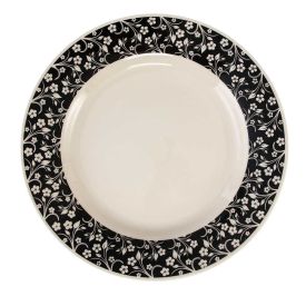 Prato Raso New Arabesco Biona By Havan Casa 26Cm - Cerâmica