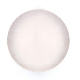 Prato Raso Ivy Bege Havan Casa 27Cm - Cerâmica