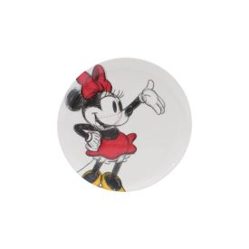 Prato Raso Melamina Disney 20,2Cm - Minnie