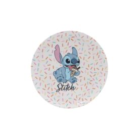 Prato Raso Melamina Disney 20,2Cm - Stitch