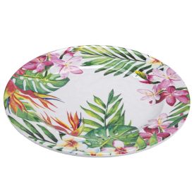 Prato Raso Melamina Havan Casa 28Cm - Tropical