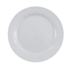 Prato Raso Opaline Menu Nadir 24Cm - Branco