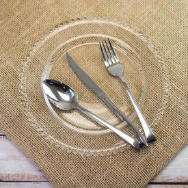 Prato Raso Wolff Pearl 28Cm - Cristal