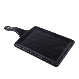 Prato Retangular Com Cabo Havan Casa 17,4Cm - Preto