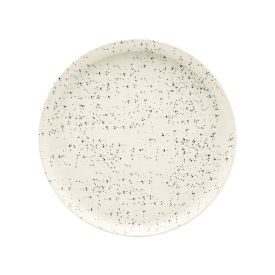 Prato Sobremesa Flat Chuvisco Oxford 20Cm - Cerâmica