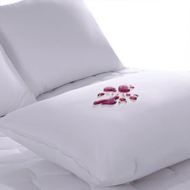 Protetor De Travesseiro Impermeável Malha Em Gel - Branco