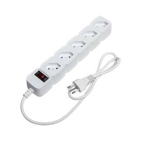Protetor Eletrônico Com 5 Tomadas Intelbras Epe 205 - Branco