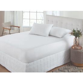 Protetor Para Colchão Malha Gel Solteiro - BRANCO