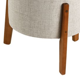 Puff Texas Decorativo Havan Casa - Off White