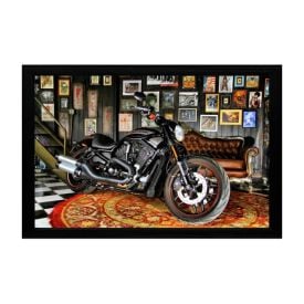 Quadro Retangular Fx Quadros 33Cm - Harley