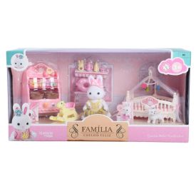 Quarto De Bebê Família Coelho Havan Toys - HBR0871
