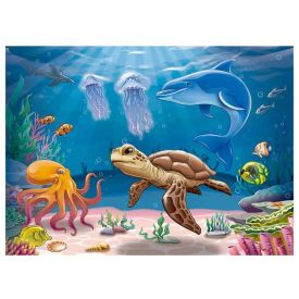 Quebra-Cabeça 60 Peças Fundo Do Mar Grow - 04240